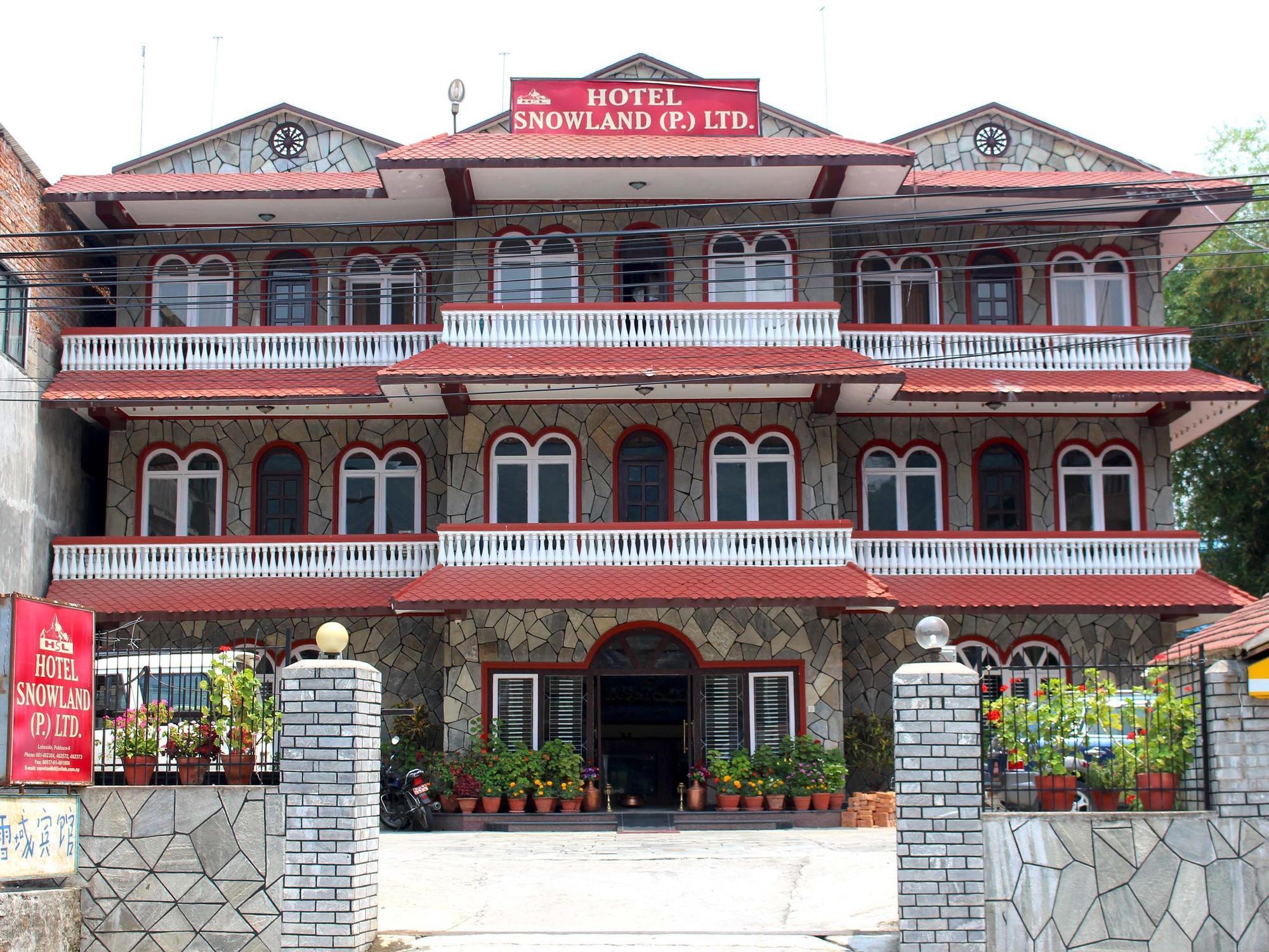 Hotel Snowland Pokhara Bagian luar foto